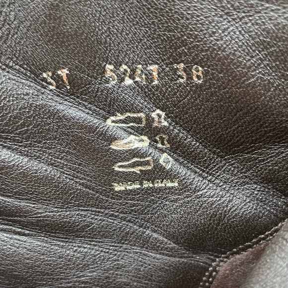 Prada Brown Leather Ankle Boots. Size 38 US 8 - Picture 9 of 12